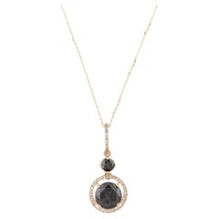 14K Diamond Pendant Necklace, 3.77ctw - Exquisite Statement Jewelry, Luxury