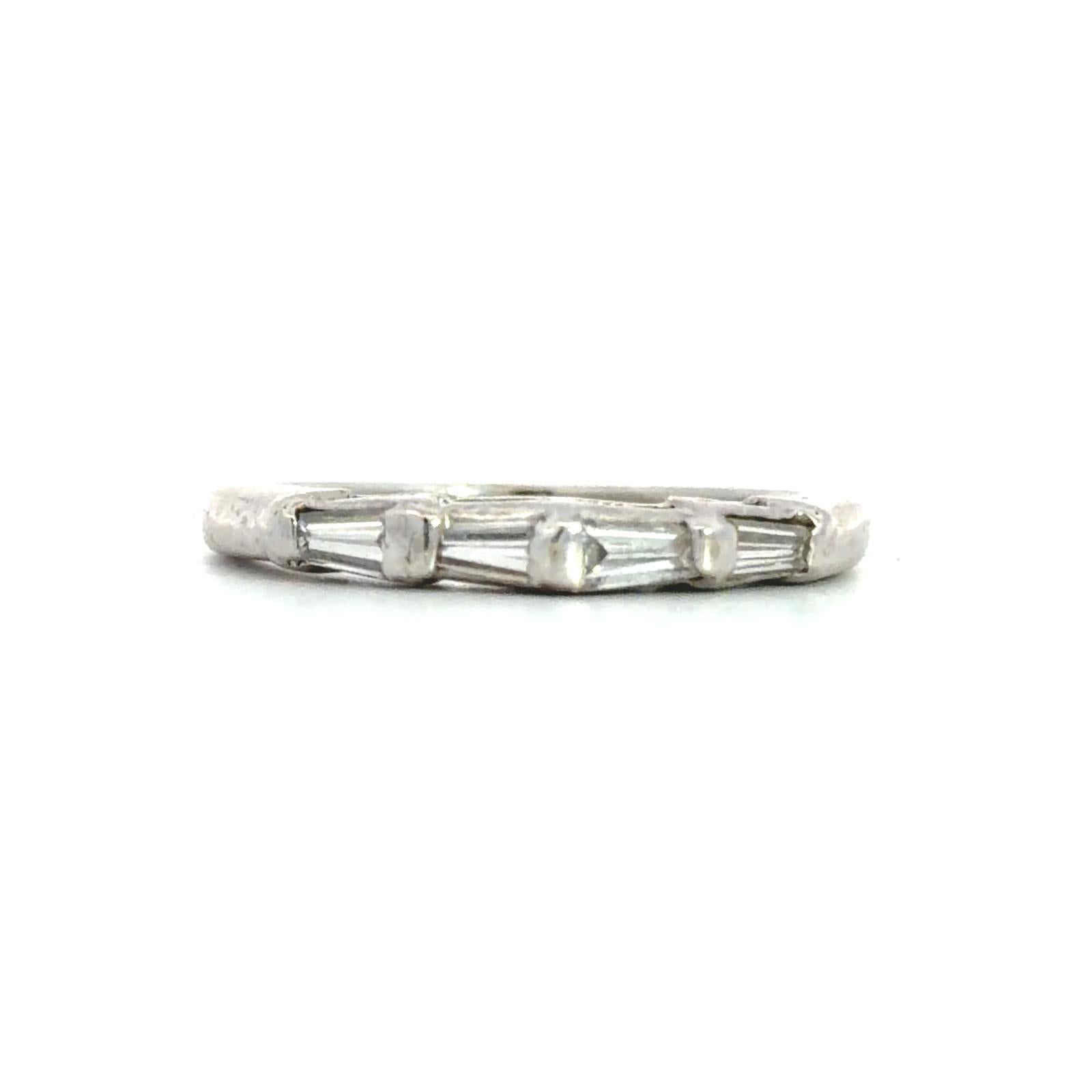 14k Diamond Stacking Ring - image 2