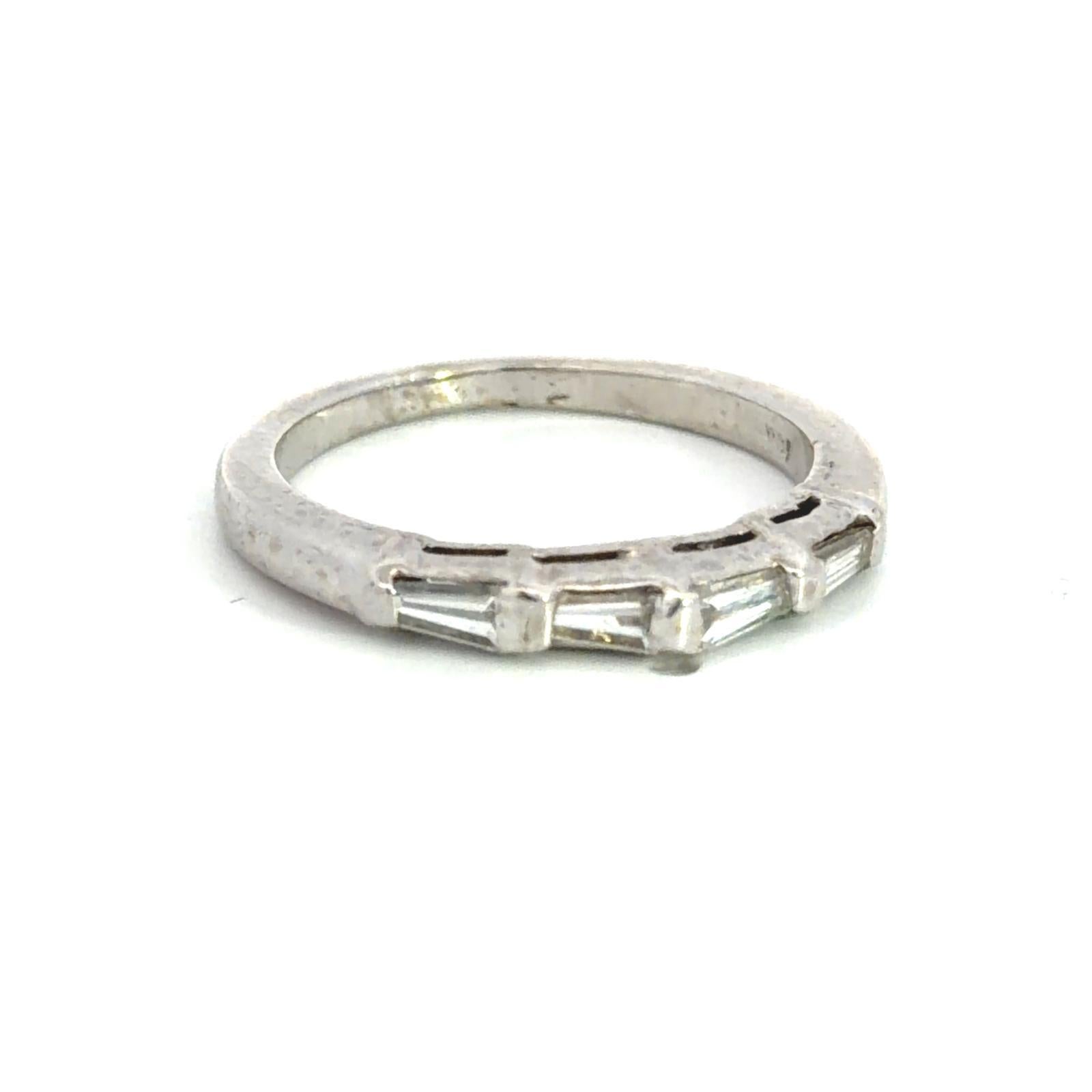 14k Diamond Stacking Ring - image 3