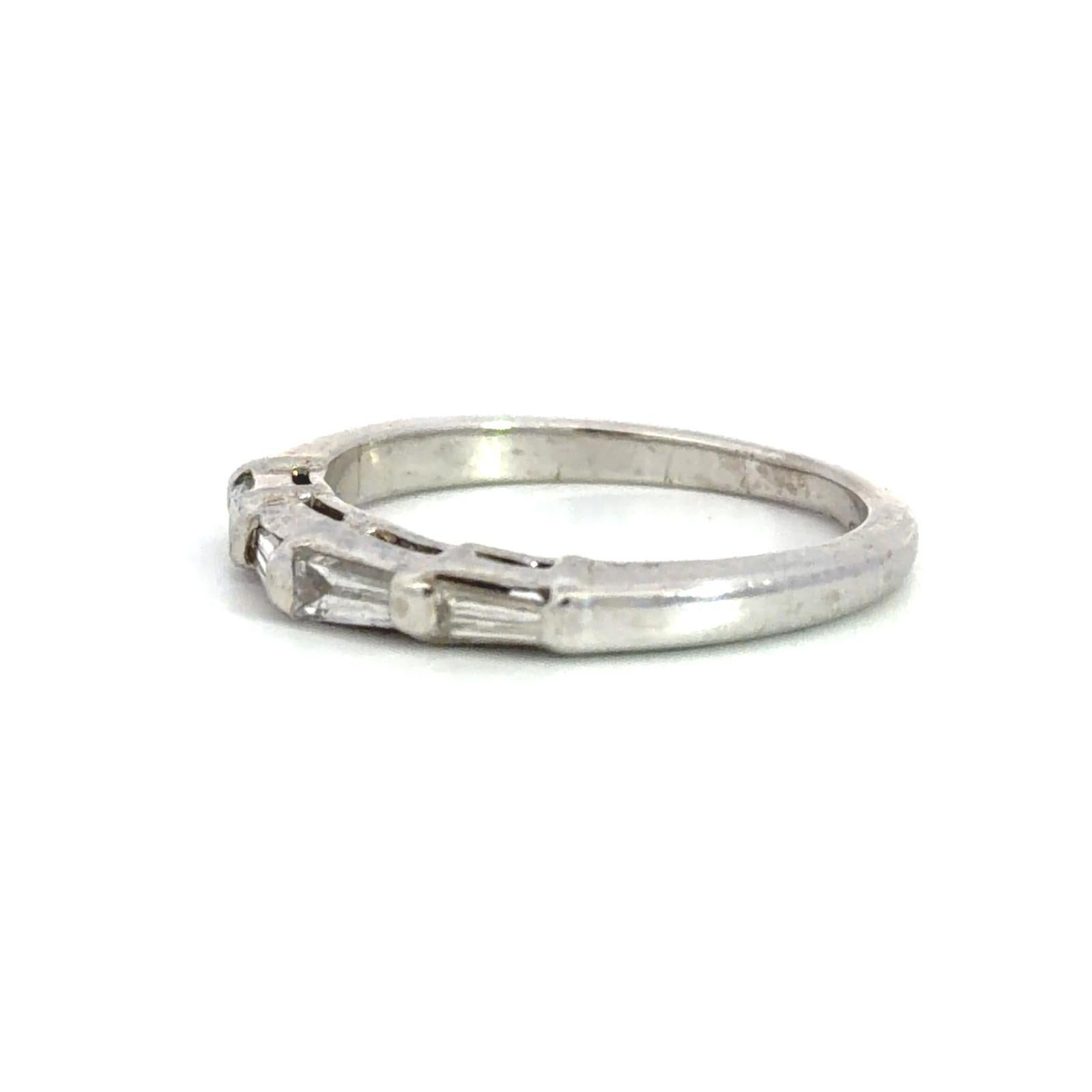 14k Diamond Stacking Ring - image 4