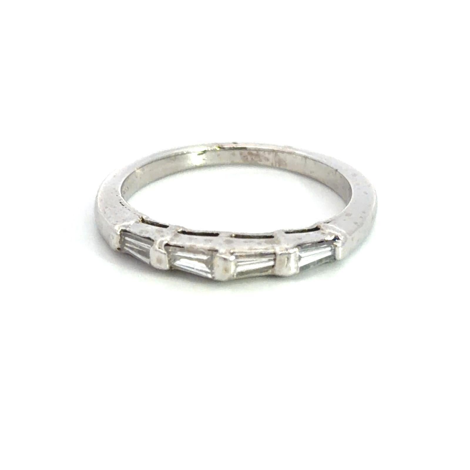 14k Diamond Stacking Ring - image 5