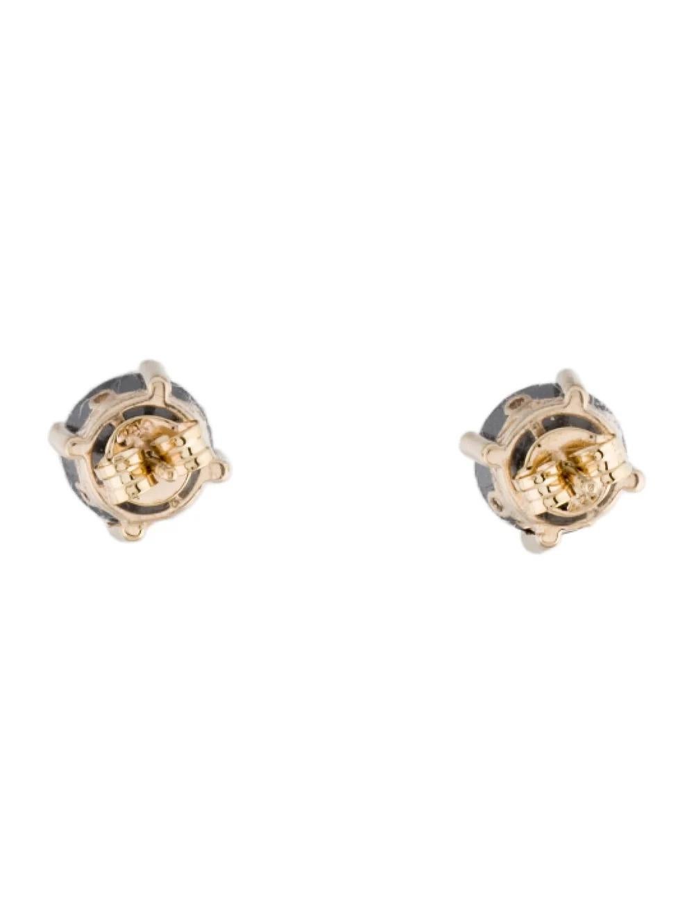 14K Diamond Stud Earrings 6.14ctw - Timeless & Elegant Statement Jewelry, Luxury In New Condition For Sale In Holtsville, NY