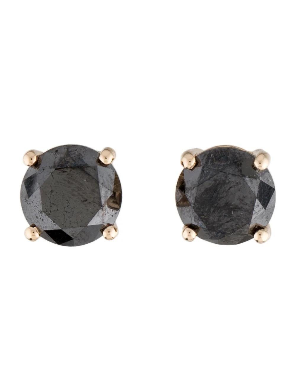 Elevate your style with these exquisite 14K Yellow Gold Diamond Stud Earrings. Crafted with precision and elegance, these earrings are a testament to timeless sophistication and luxury.

Specifications:

* Material: 14K Yellow Gold
* Length: 0.5