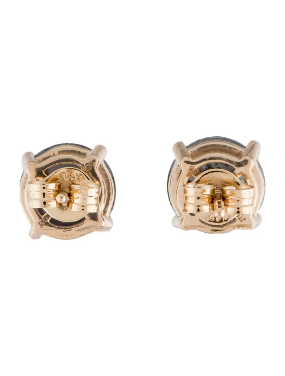 14K Diamond Stud Earrings 6.72ctw - Stunning Jewelry Piece, Elegant Gemstone In New Condition For Sale In Holtsville, NY