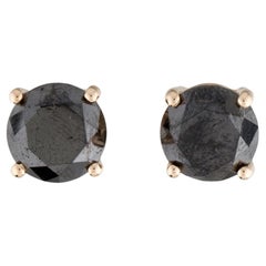 14K Diamant Ohrstecker 6.72ctw - Atemberaubendes Schmuckstück, Elegance Edelstein