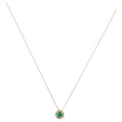 14K Emerald
Diamond Pendant Necklace 0.10 Carat Round Modified Brilliant 14K Emerald
Diamond Pendant Necklace 0.10 Carat Round Modified Brilliant
