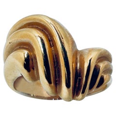 14k Free-Form Wave Ring