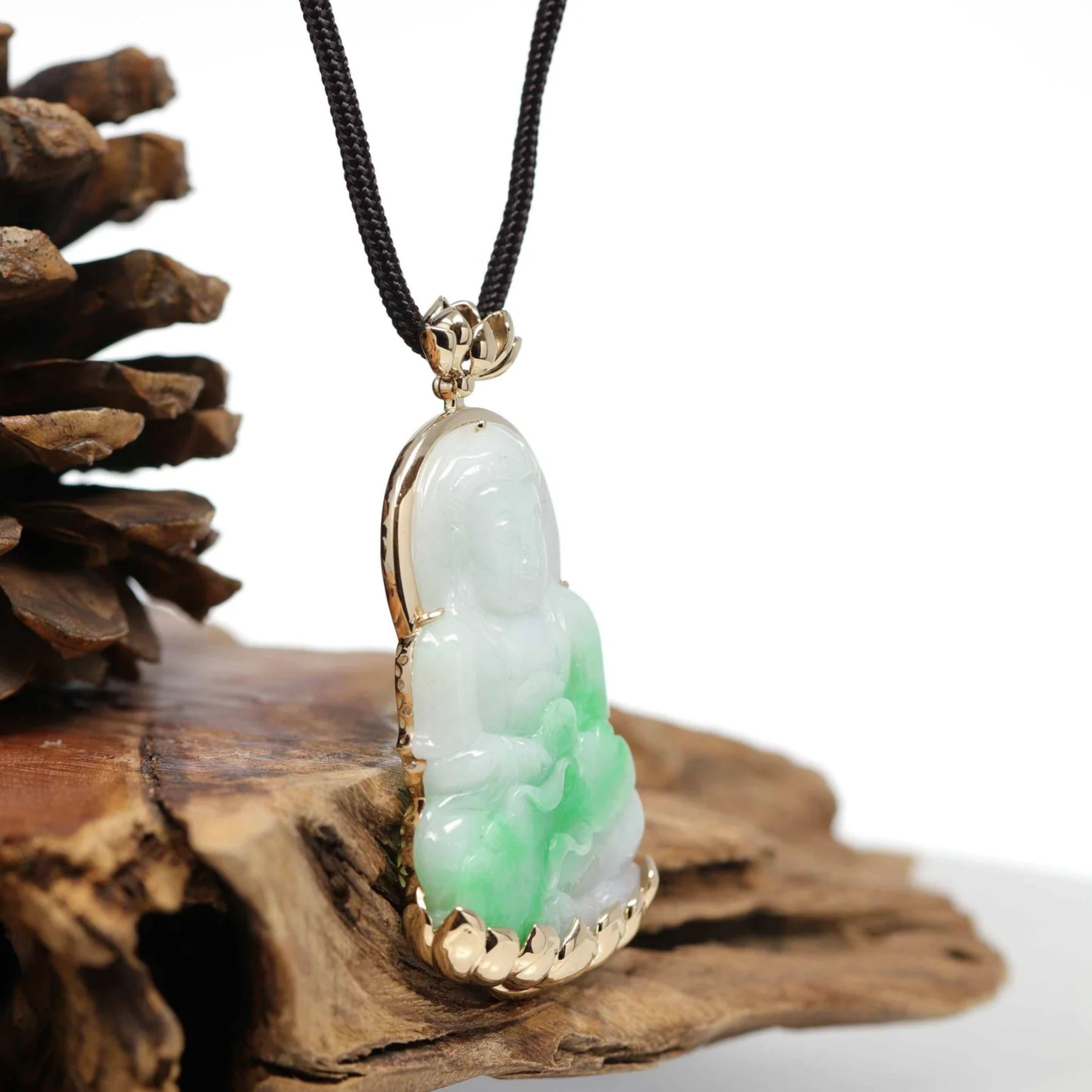 guanyin jade necklace