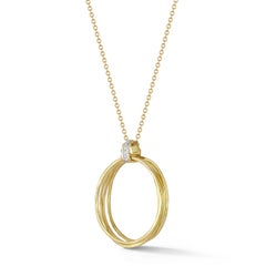 14K Gold 0.08 ct. tw. Diamond Pendant Necklace