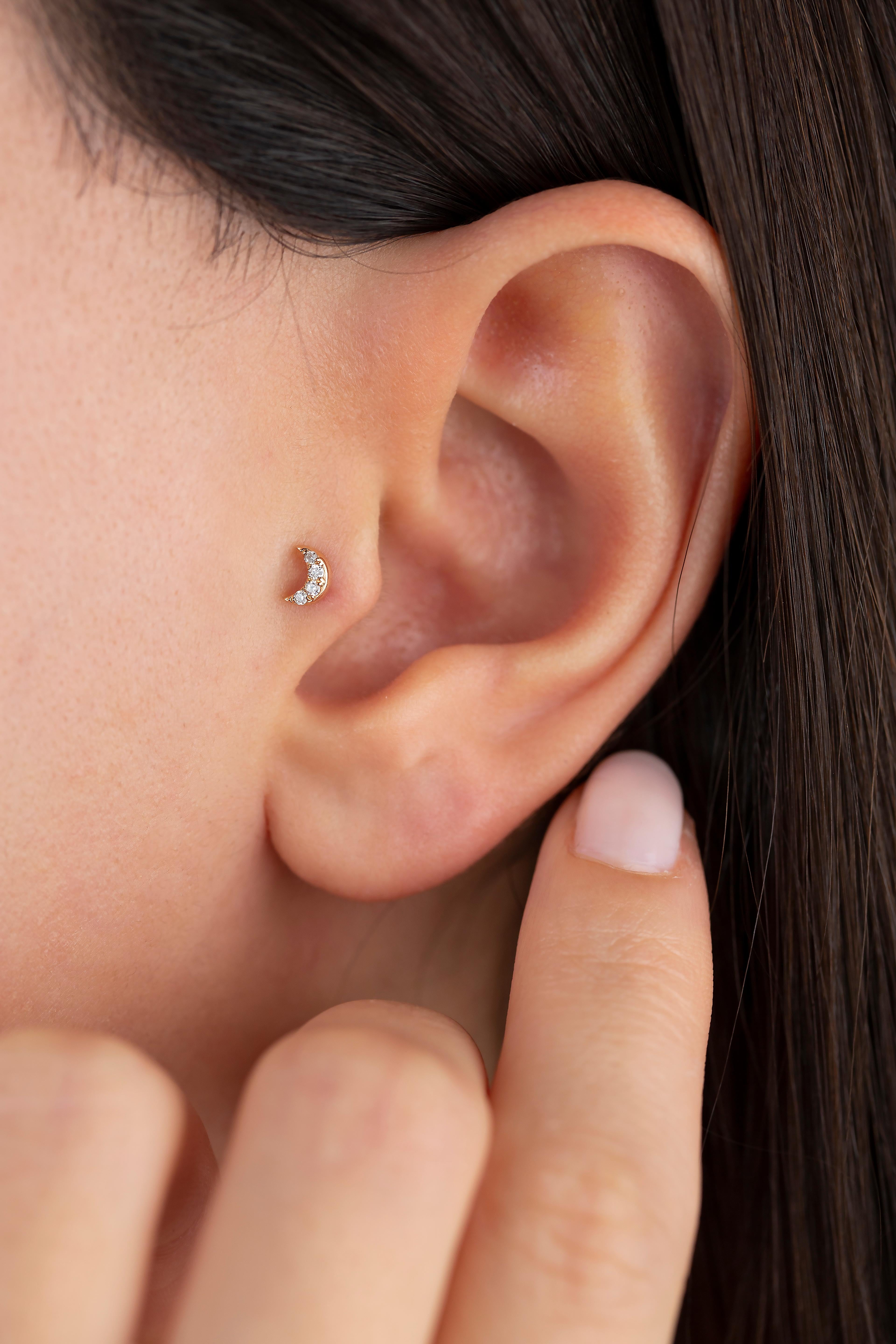 half moon piercing