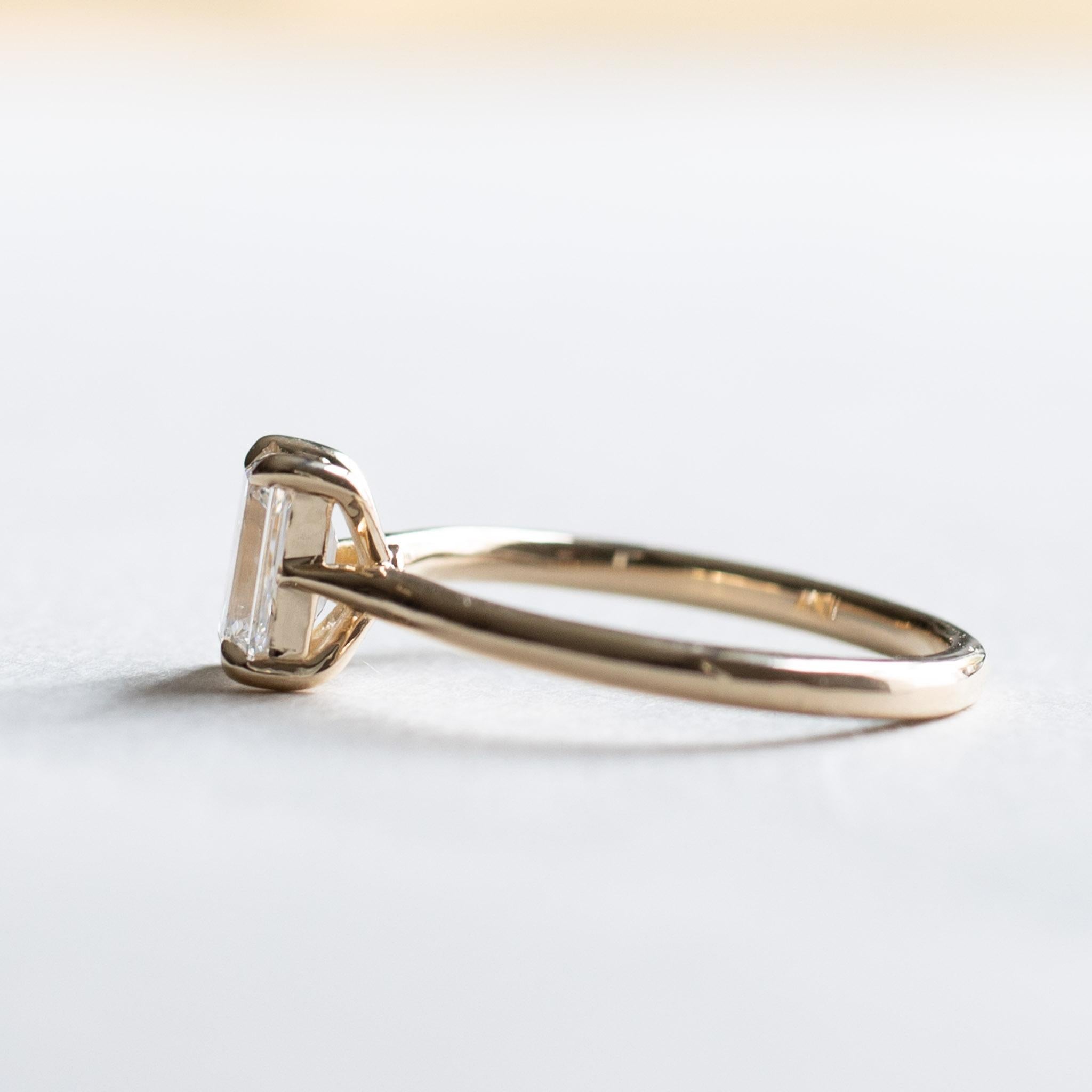 emerald cut 1 carat
