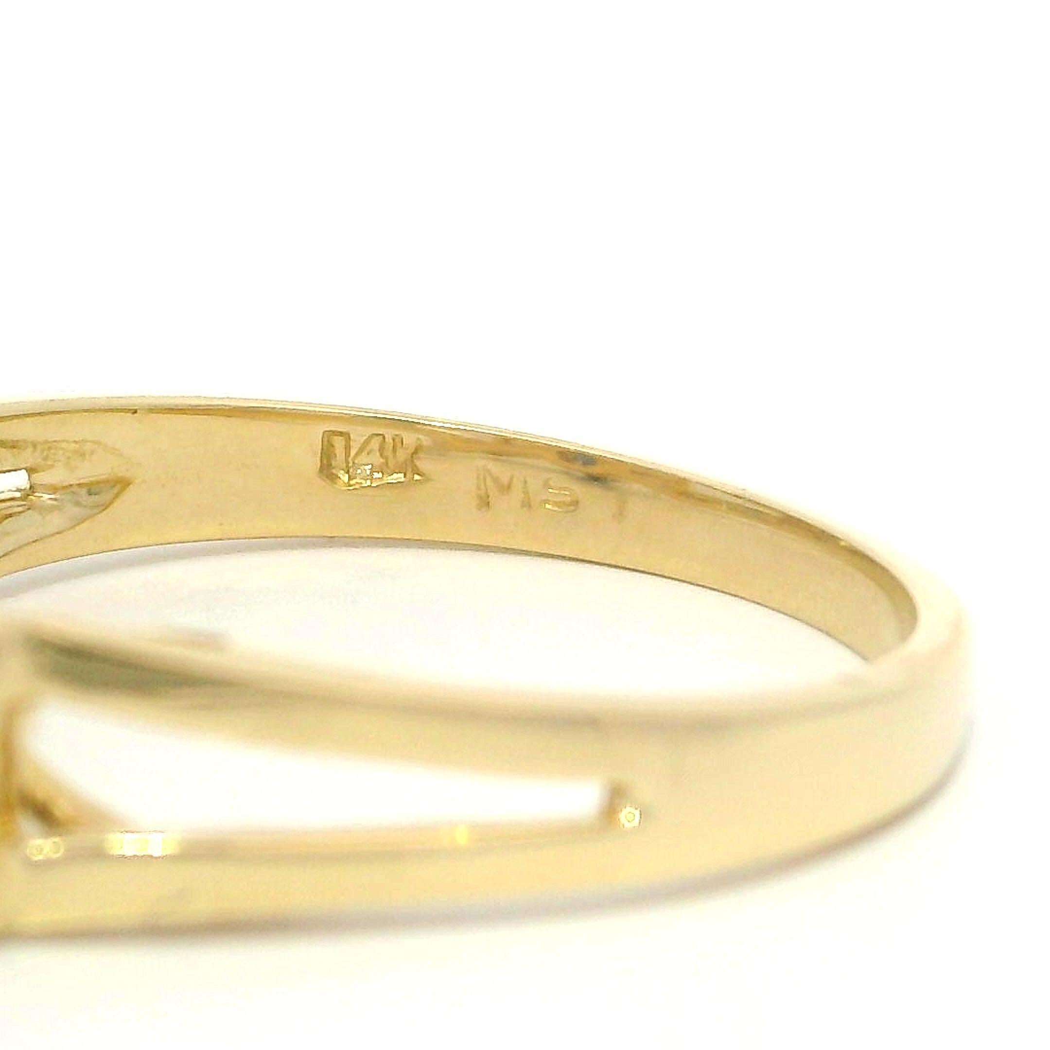 Donna Anello in oro 14k da 1,49 carati con zaffiro blu reale e diamante baguette in vendita