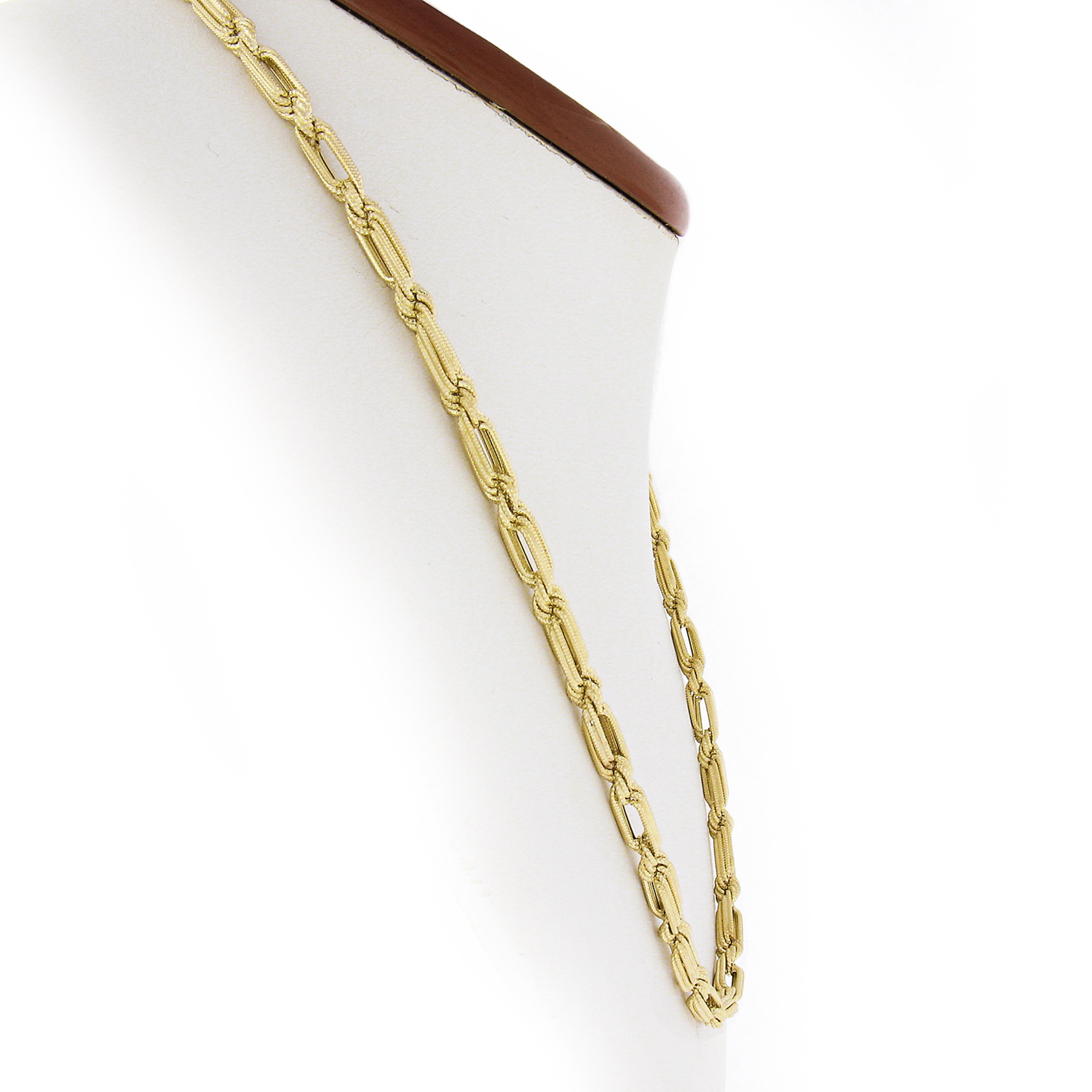 bar link chain necklace