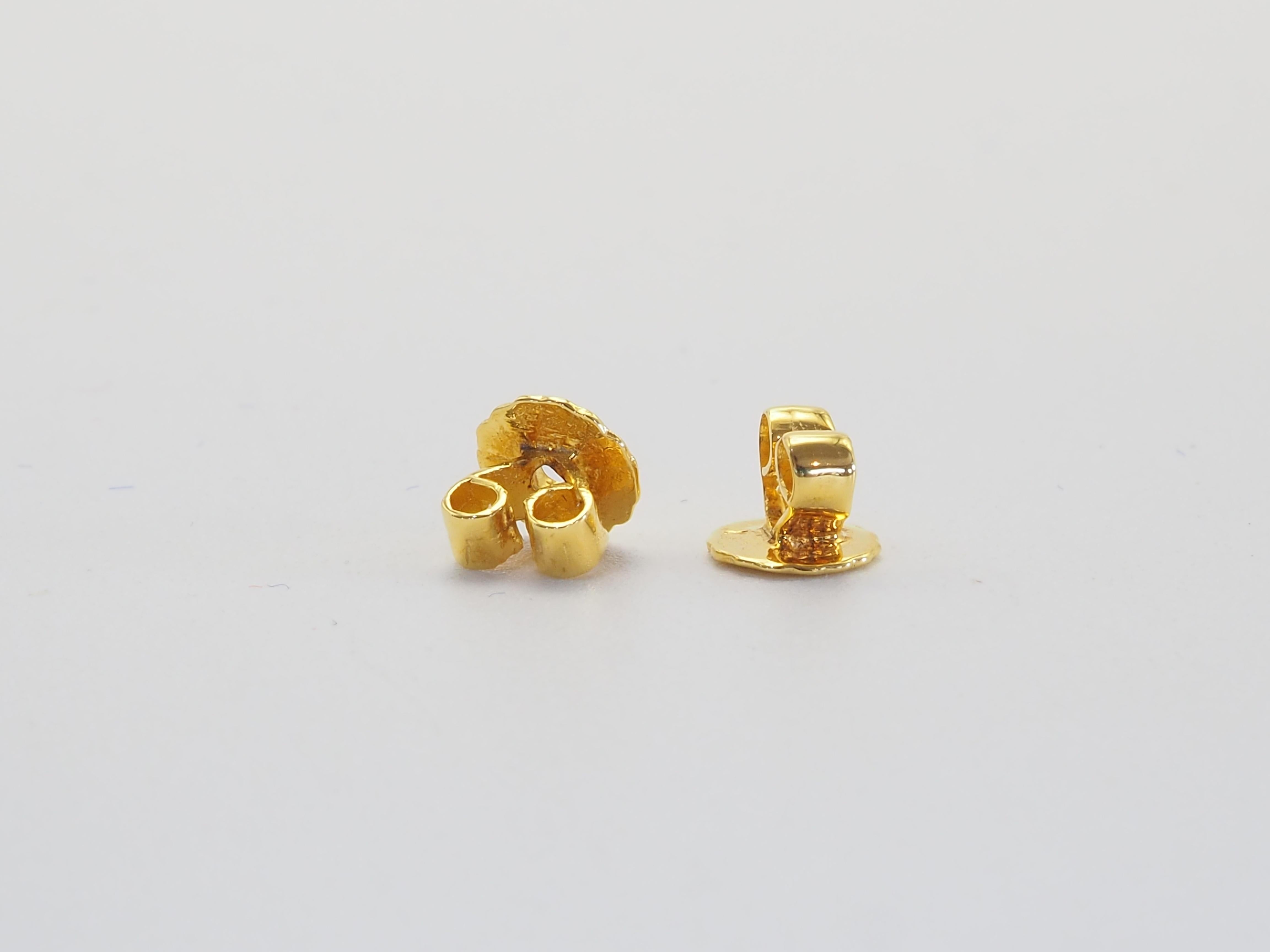 Pendientes de oro de 14 quilates con zafiro azul verdoso profundo ovalado de 1,90 ct 1
