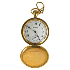 Antique 14K Gold 1910 Waltham Pocket Watch