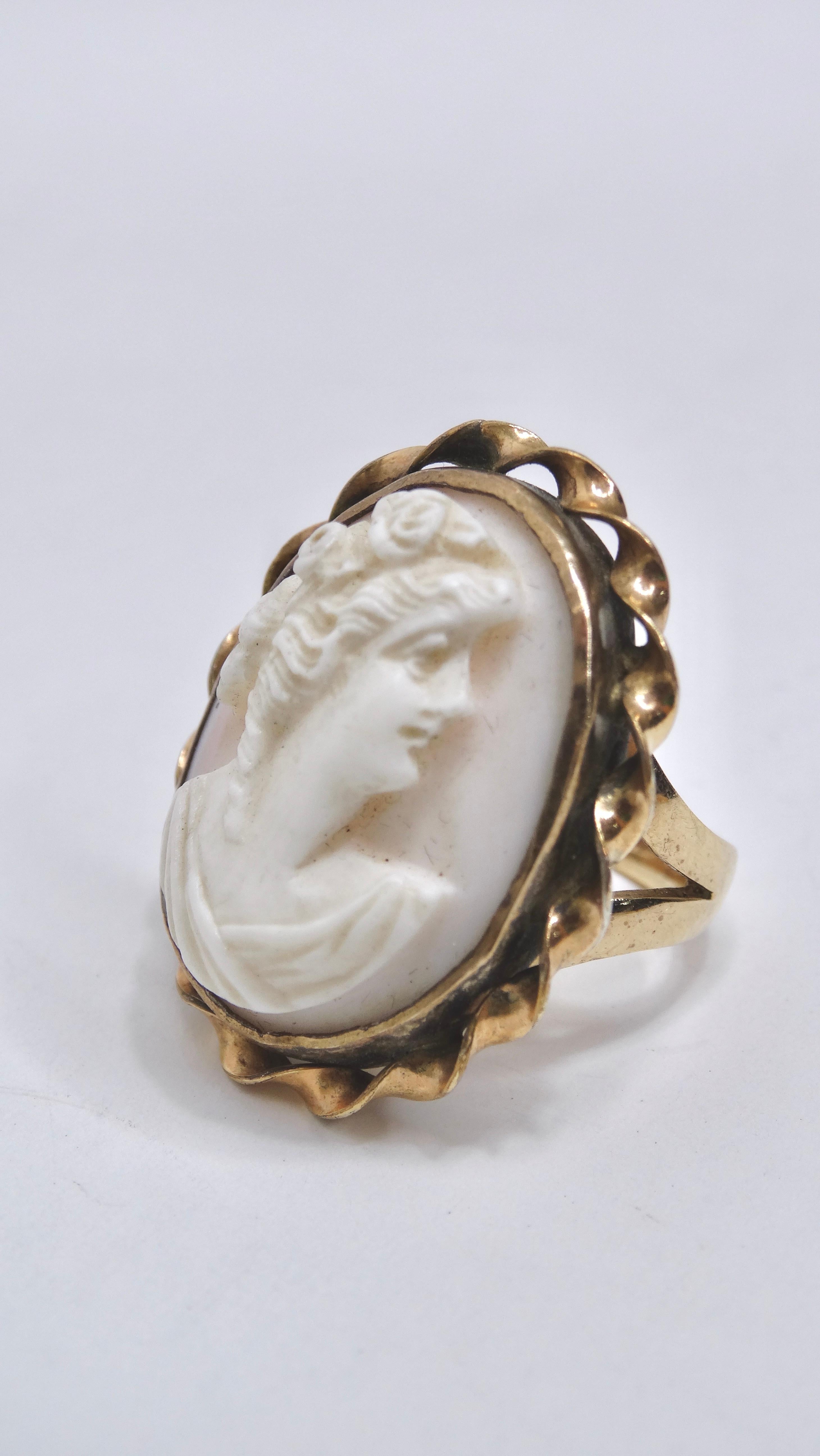 cameo ring vintage