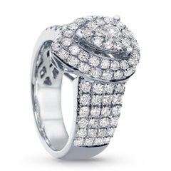 14 Karat Gold 2 Carat Diamond Ring