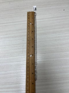 14K Gold Paper Clip Necklace