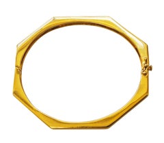 14k Gold 2ct Diamant Runder Armreif Armband