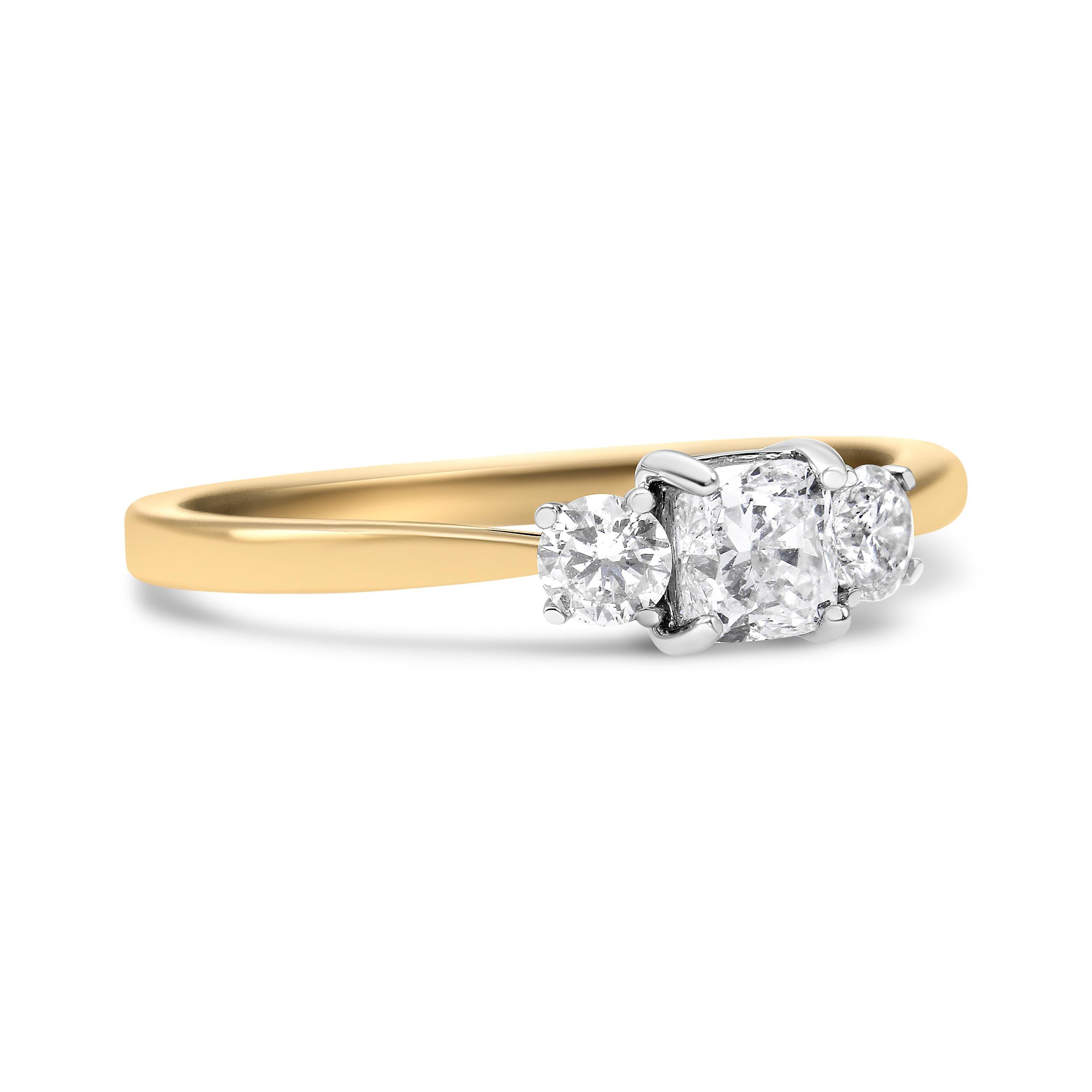 3/4 carat diamond size