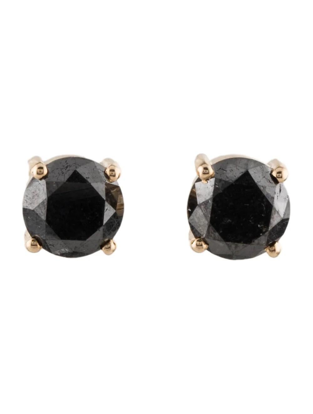 Introducing a stunning pair of 14K Yellow Gold Diamond Stud Earrings, a timeless addition to any jewelry collection.

Specifications:

* Metal: 14K Yellow Gold
* Length: 0.25