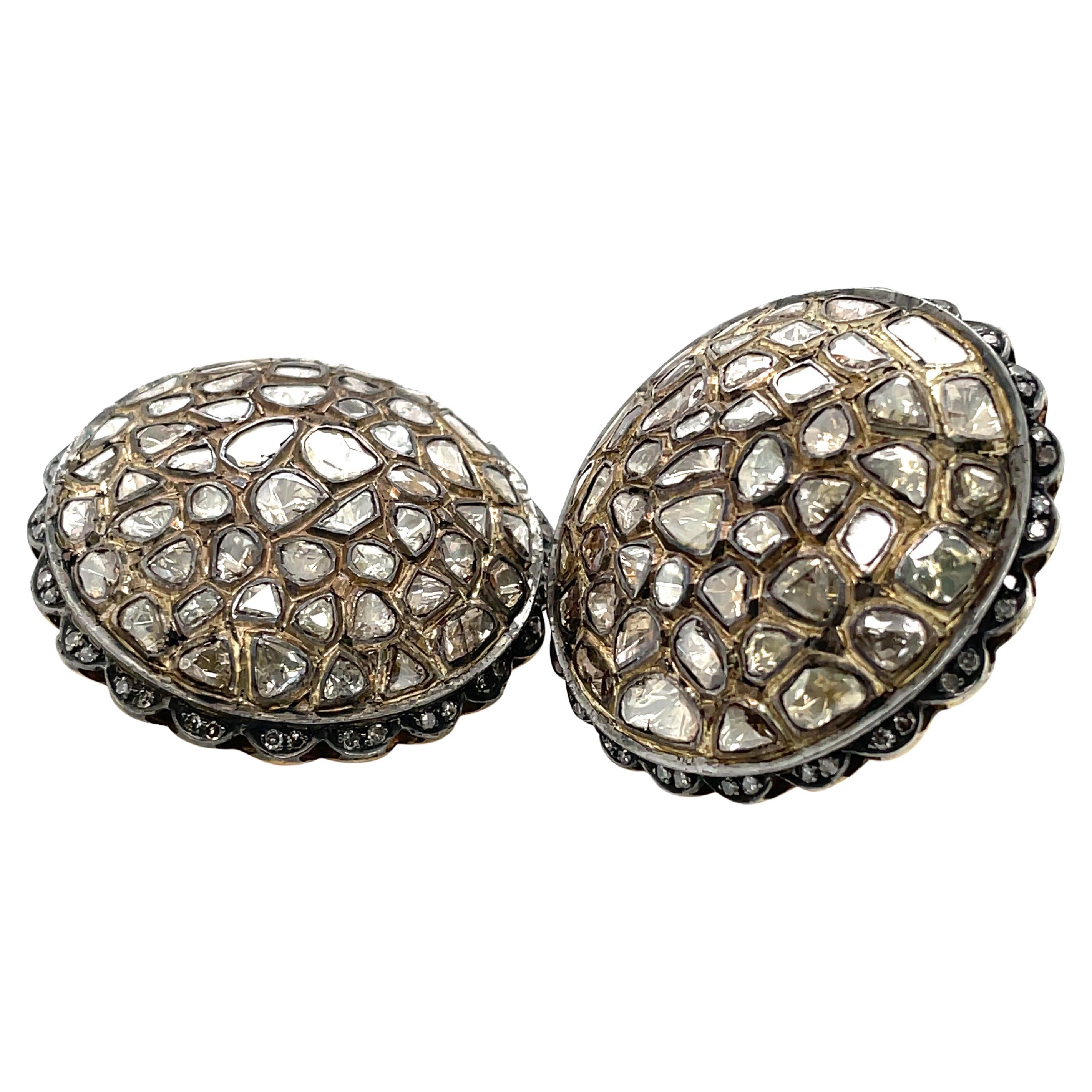 14k Gold 99 Diamond Earrings
