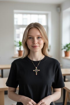 14k Gold Amethyst Emerald Diamond Vintage Pendant by House of Igor Carl Fabergé