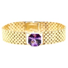 Amethyst Link Bracelets