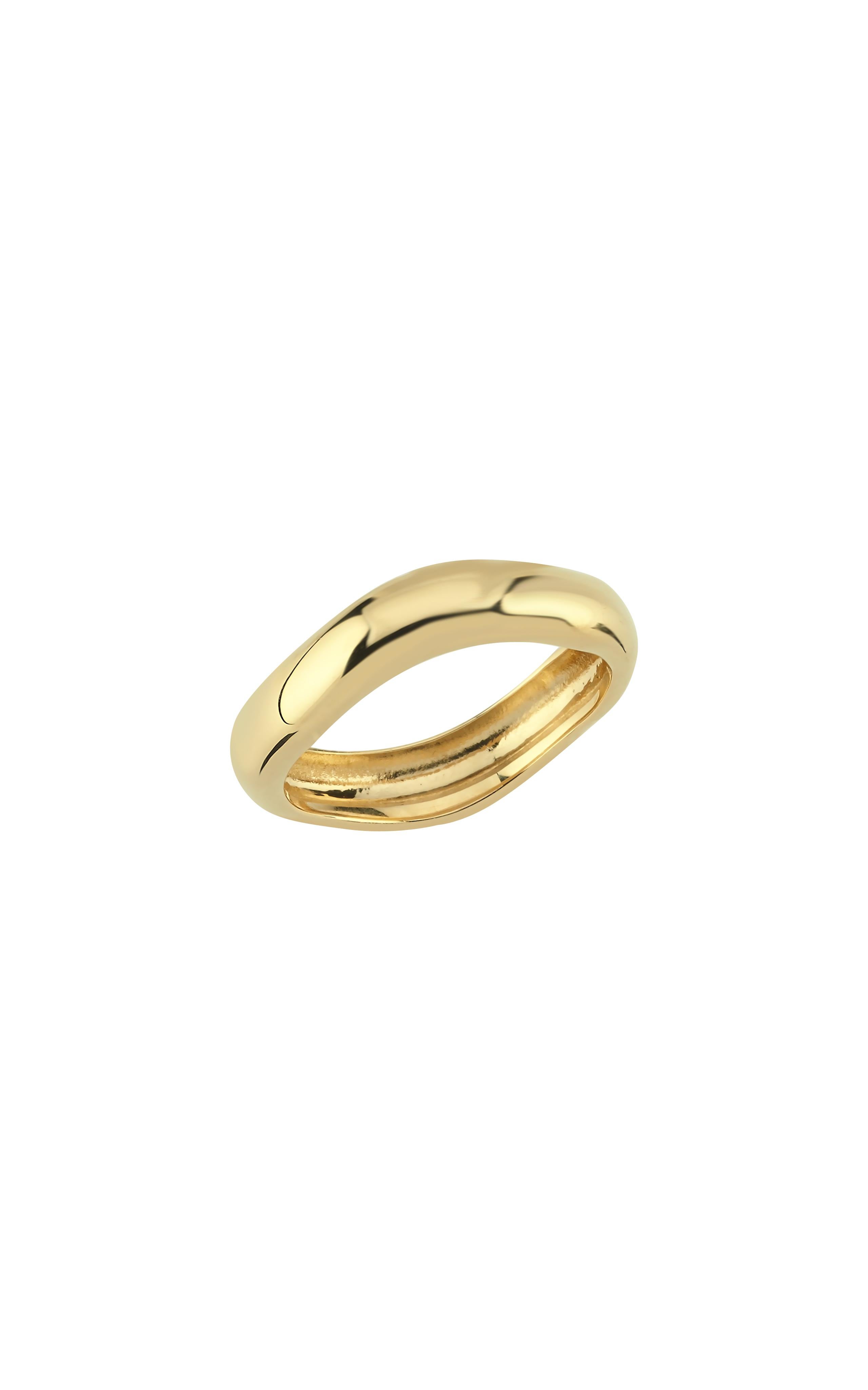 For Sale:  14k Gold Amorph Shaped Ring 3