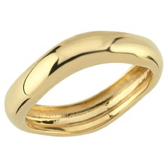 Bague en or 14k en forme d'amorphe