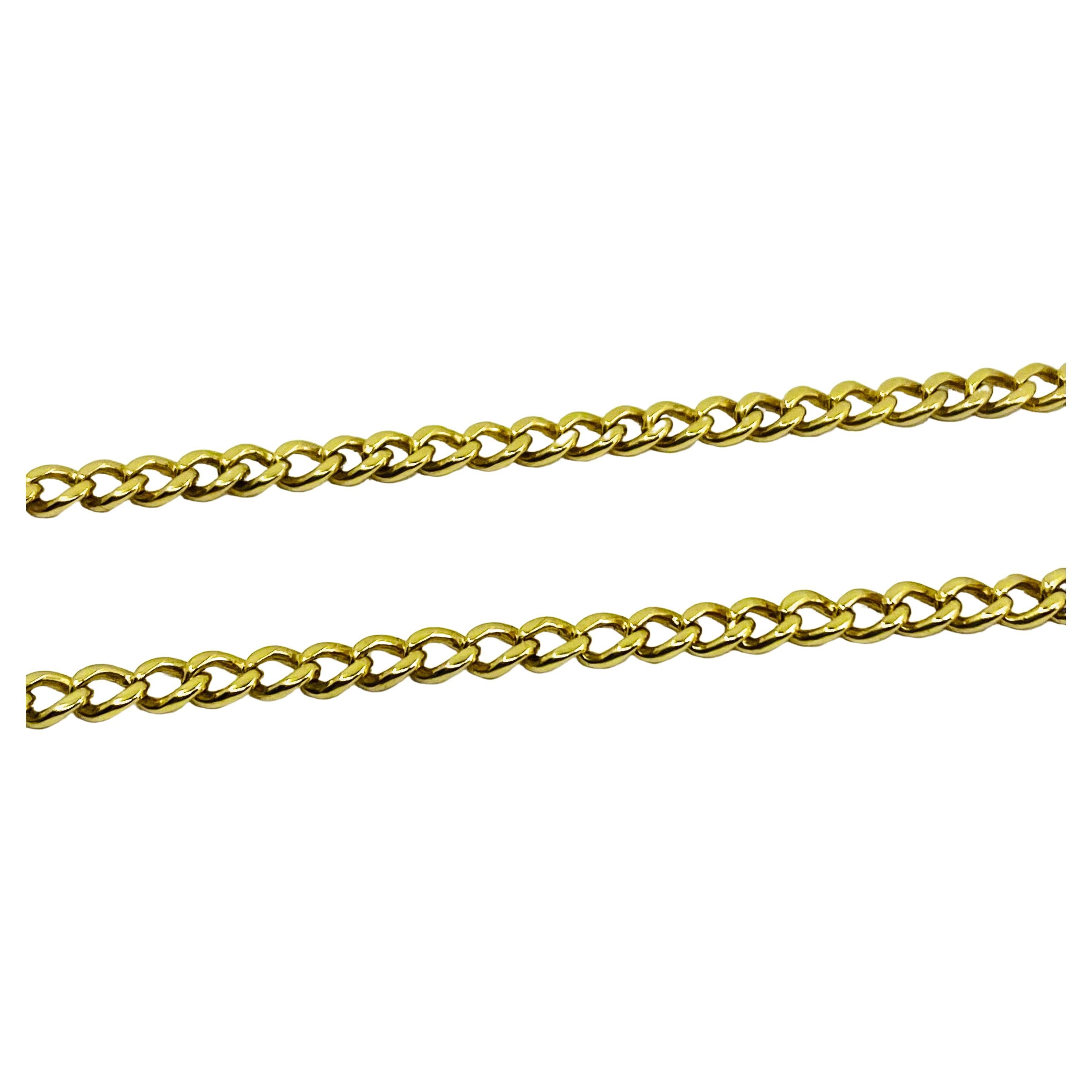 Collier en or 14k avec pendentif ancre et chaîne à motif de corde en vente 2