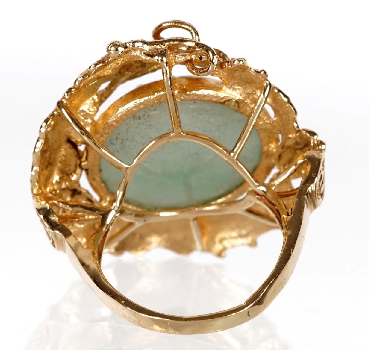 dragon jade ring