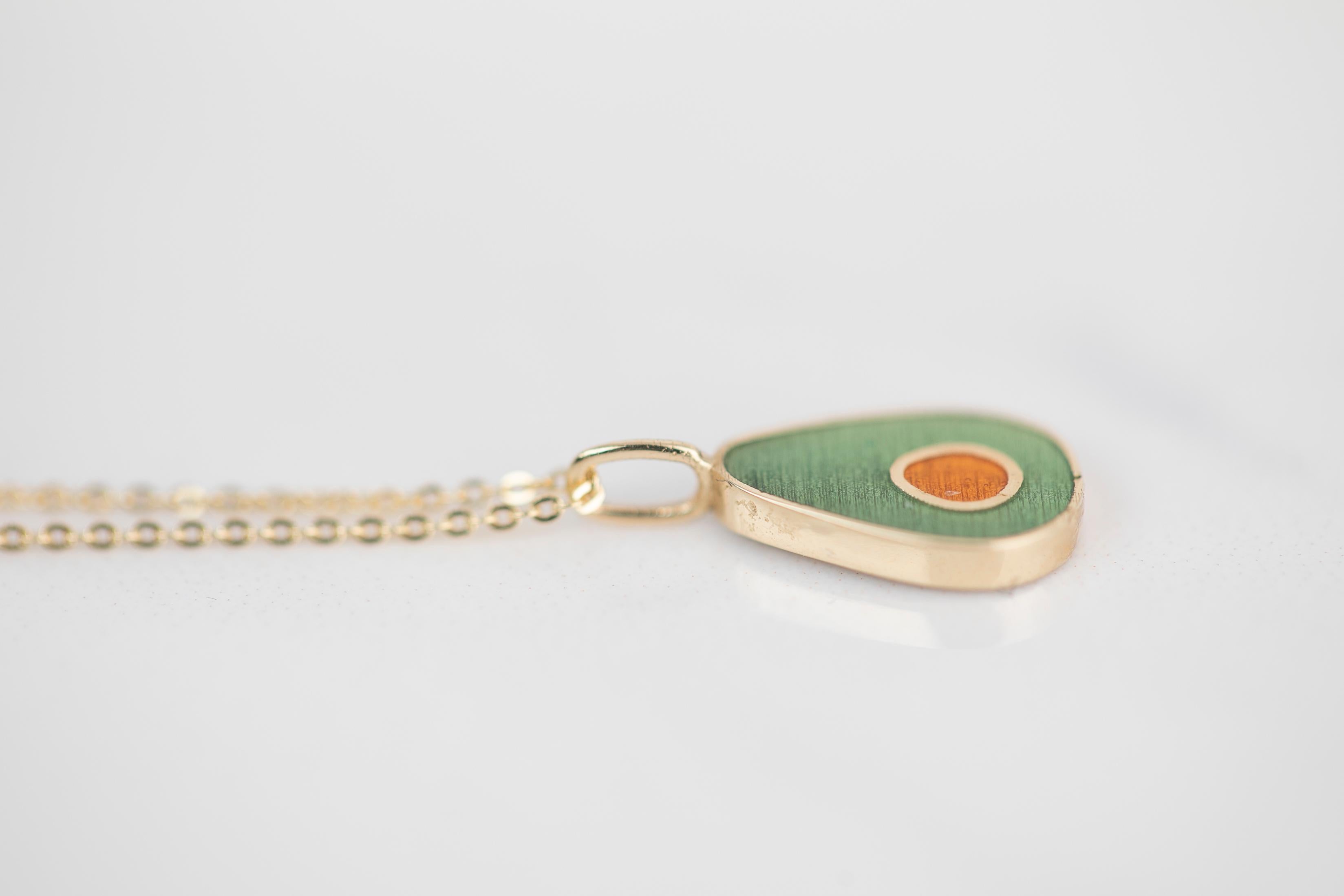 avocado pendant