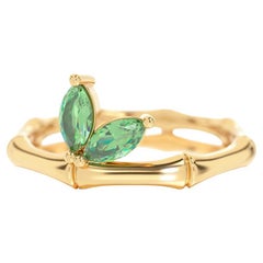 14k Gold Bambus Ring