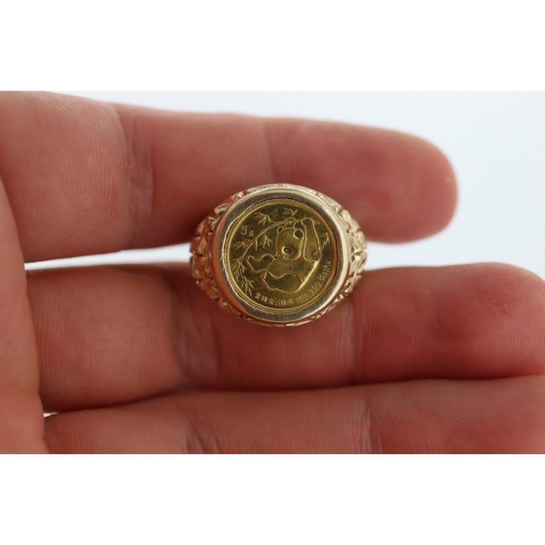 1985 panda gold coin
