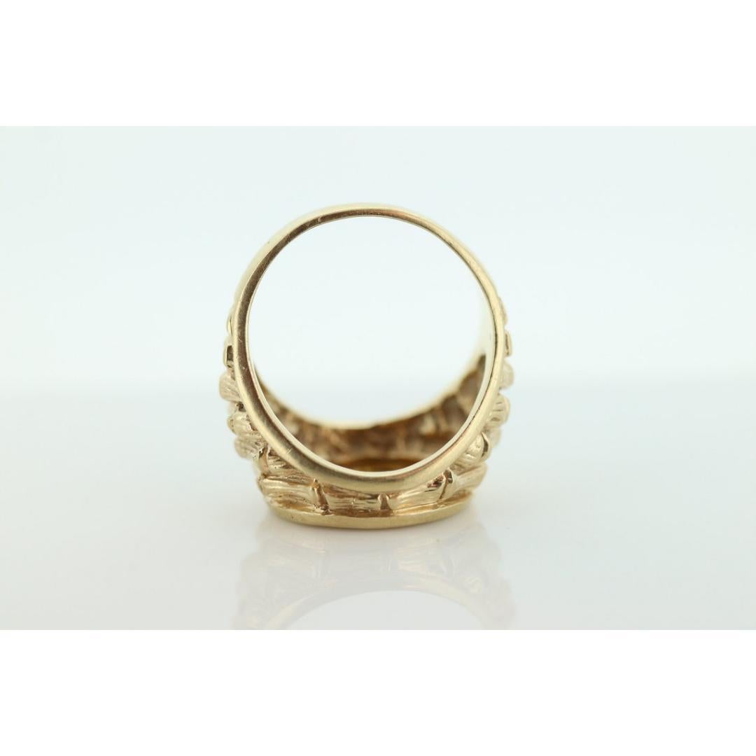 gold coin ring panda