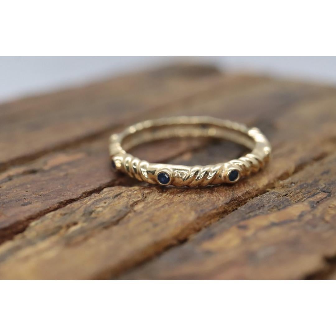 Interesting Sapphire Eternity Band Ring Photos