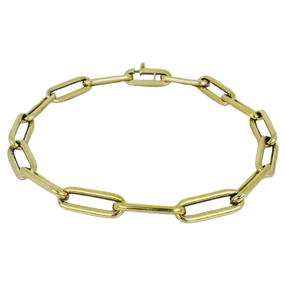 14k gold bracelet classic closed forever