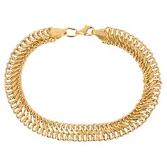 14k Gold Bracelet Vienna Chain Model Bracelet