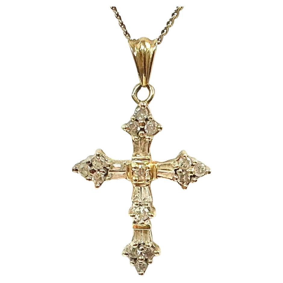 Elegante Cadena de Oro de 14K de 18