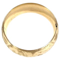 14K Gold  Cuff Bracelet