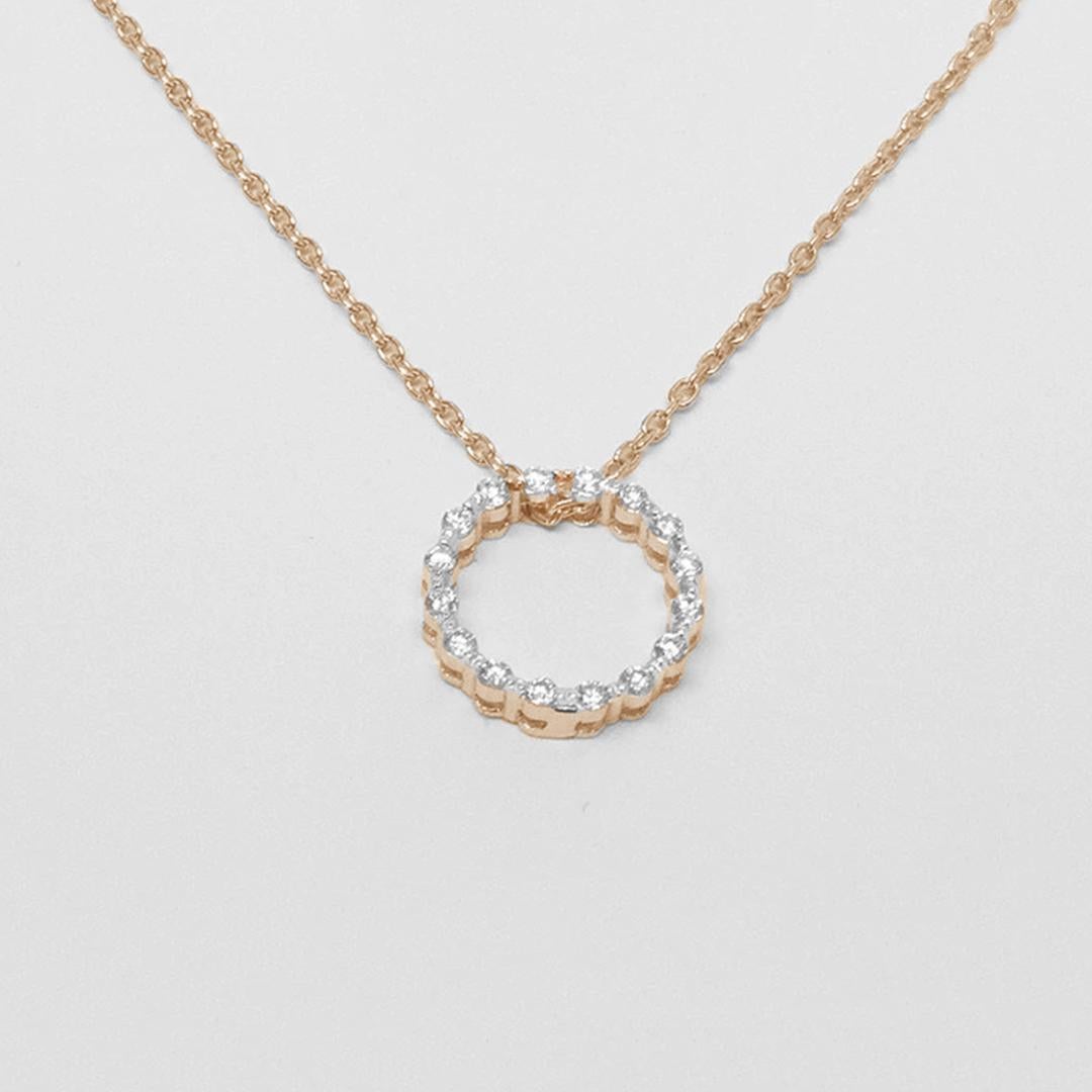 karma circle necklace