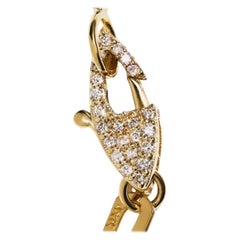 14k Gold Diamond Clasp Chain Enhancer by Series of Eleven