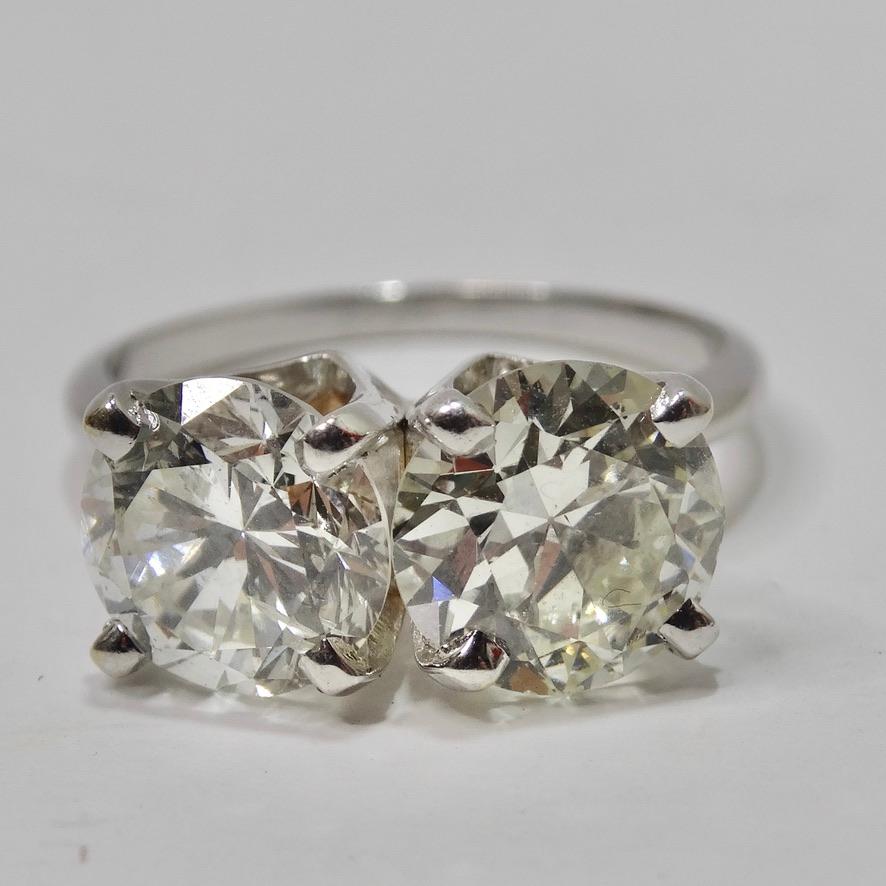 14K Gold Diamond Engagement Ring For Sale 5