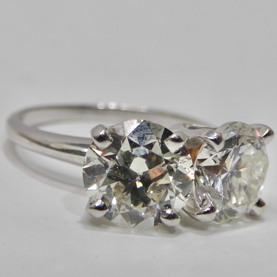 14K Gold Diamond Engagement Ring For Sale 1