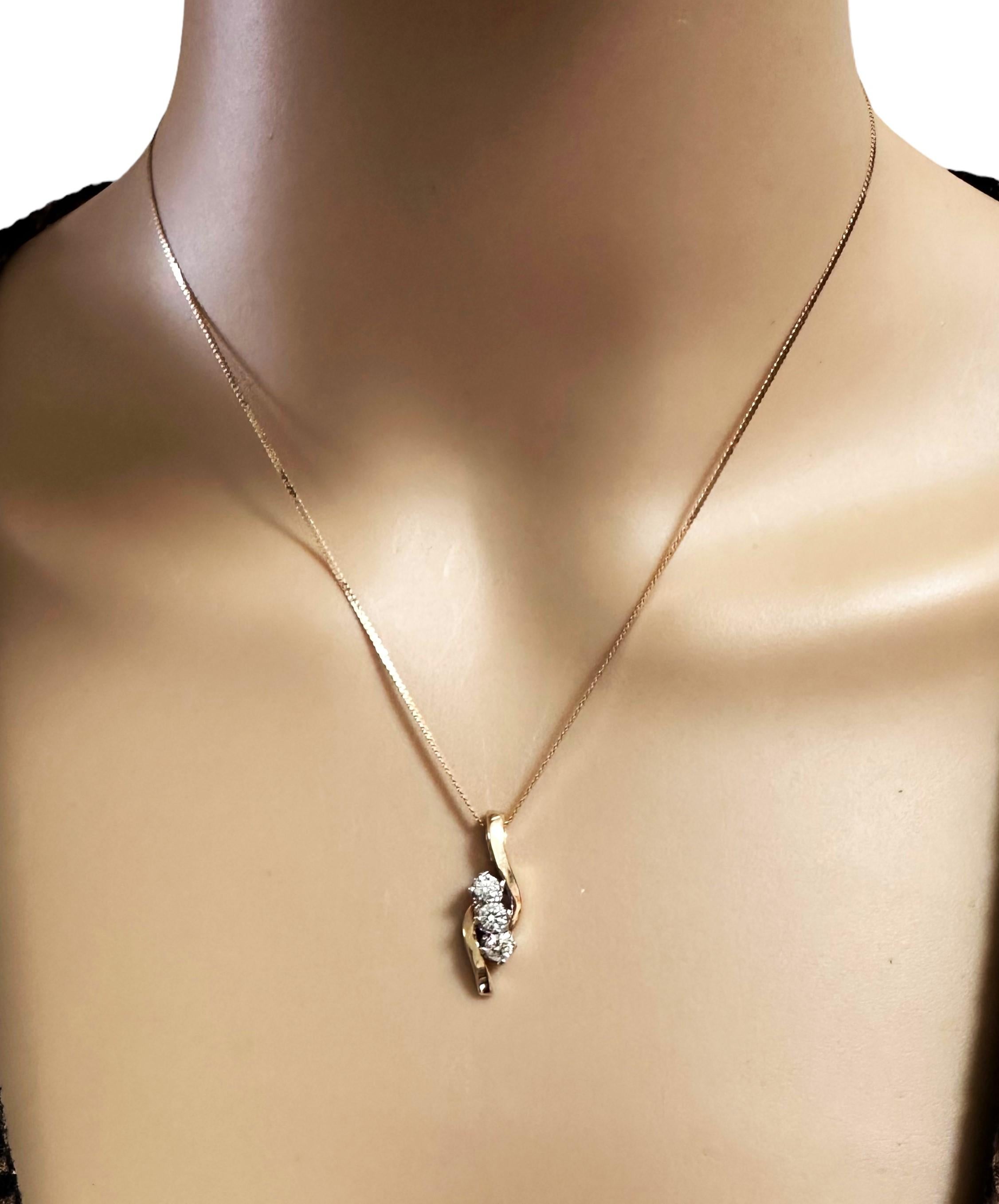 This is gorgeous quality necklace stamped with the Maker's Mark symbol.  It is also stamped 