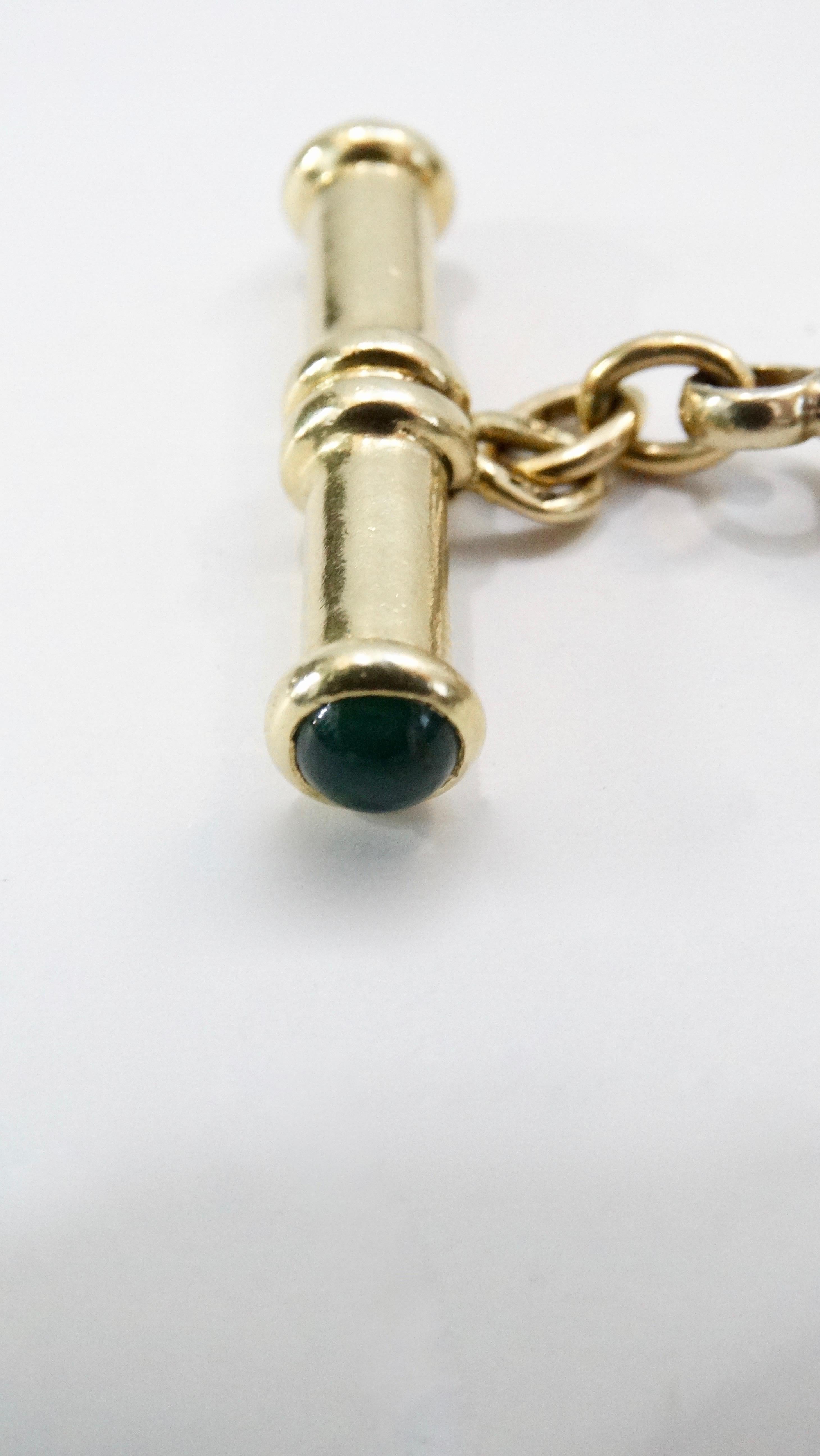 Gold & Diamonds 1920s Rope Chain Bracelet  In Good Condition In Scottsdale, AZ