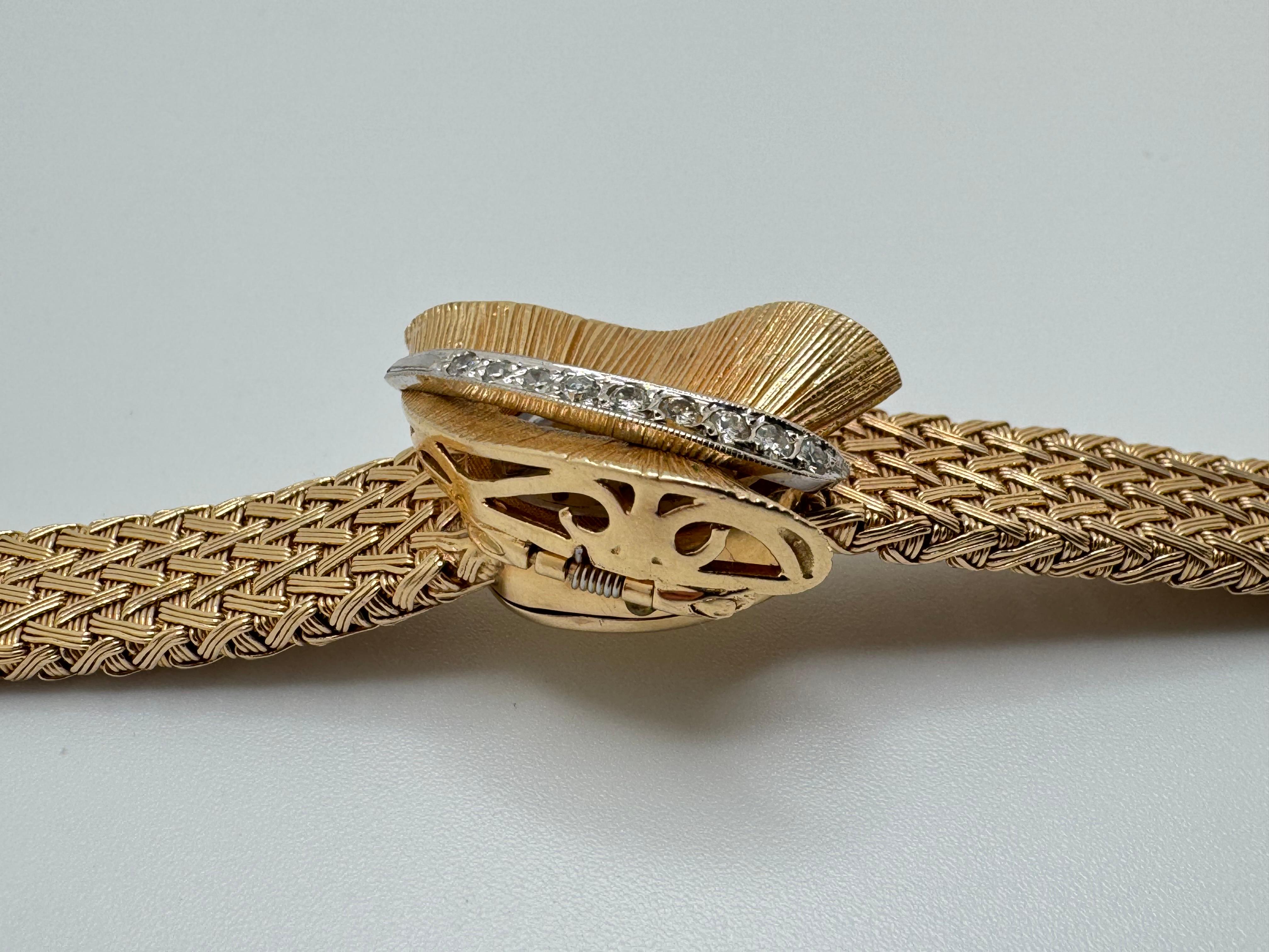 Montre Ebel en or 14K en vente 4