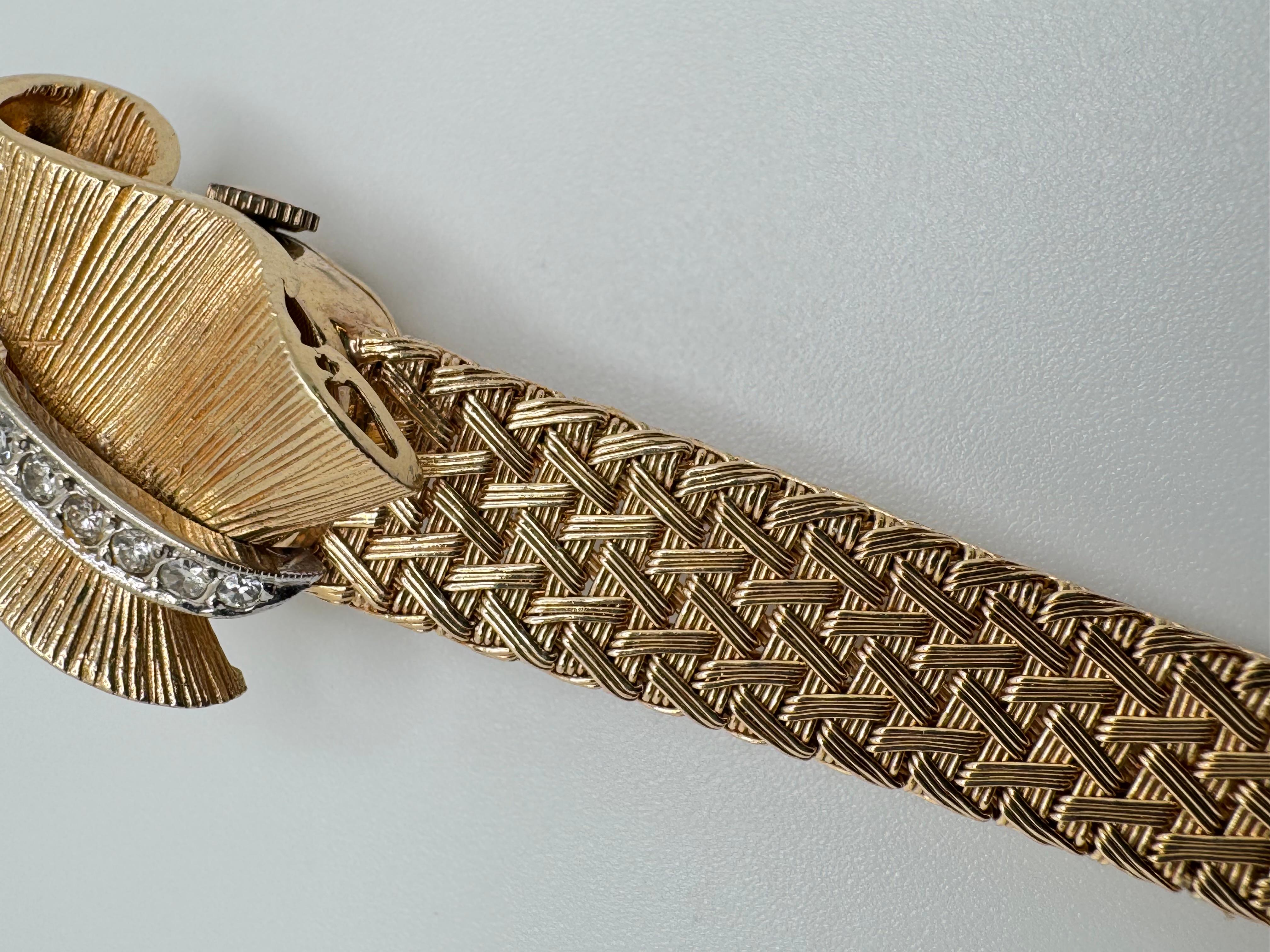Montre Ebel en or 14K Bon état - En vente à Palm Desert, CA