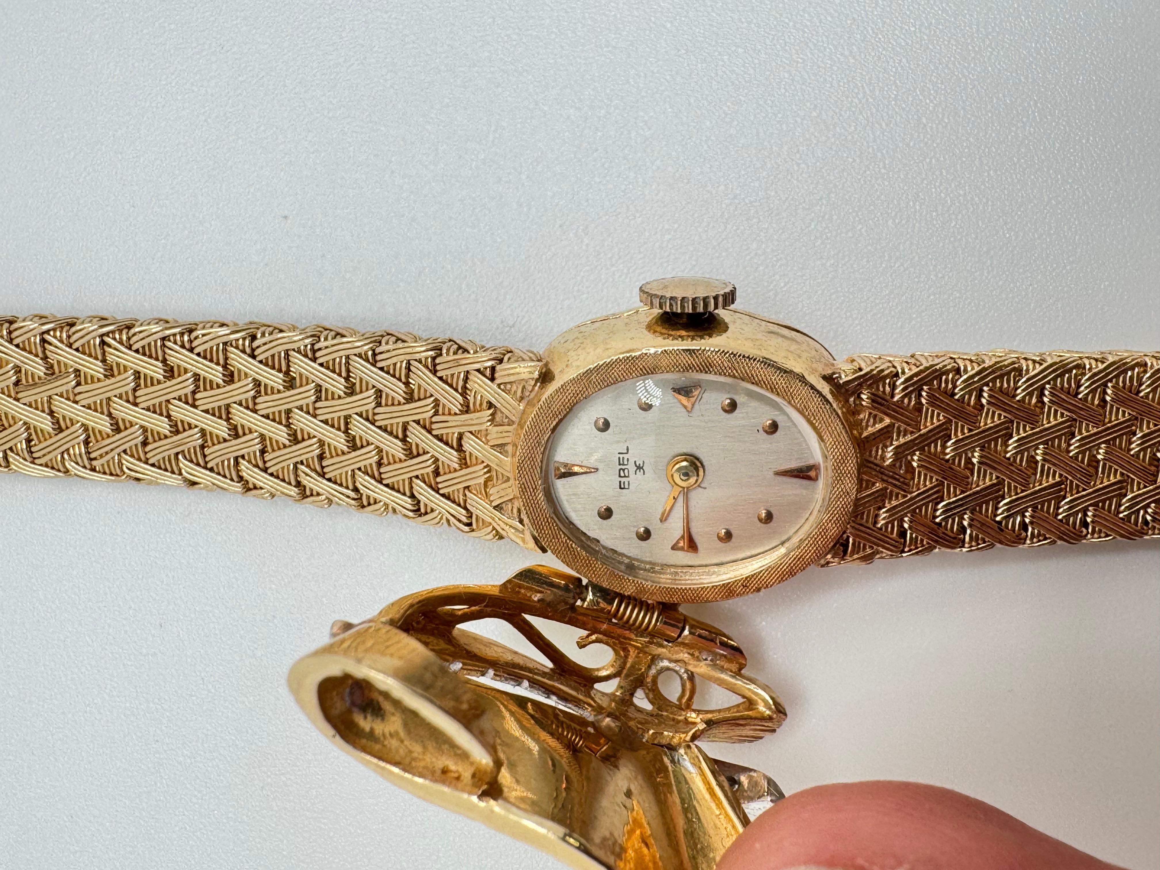Montre Ebel en or 14K en vente 2